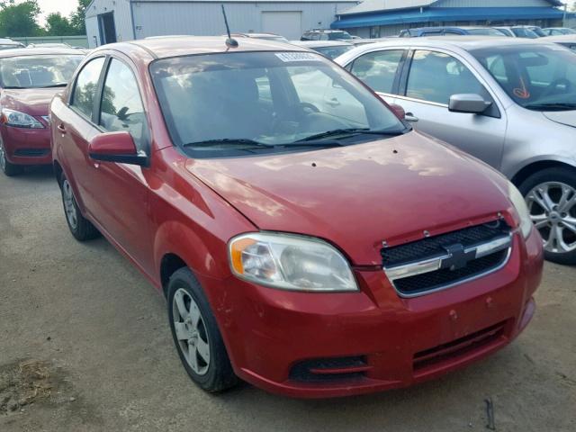 KL1TD5DE4BB247301 - 2011 CHEVROLET AVEO LS MAROON photo 1