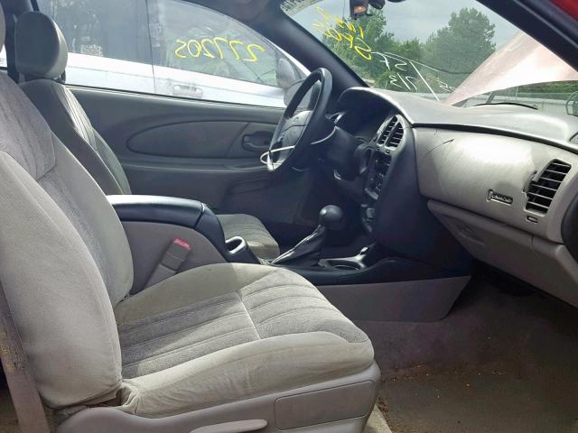 2G1WW12E959238216 - 2005 CHEVROLET MONTE CARL წითელი ფოტო 5