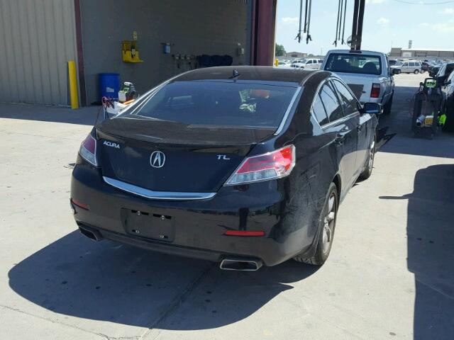 19UUA8F56CA013514 - 2012 ACURA TL BLACK photo 4