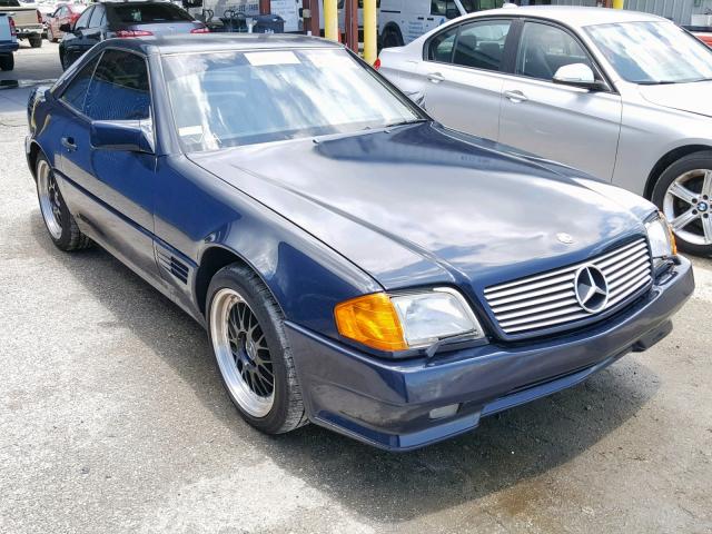 WDBFA66E7NF052340 - 1992 MERCEDES-BENZ 500 SL BLUE photo 1