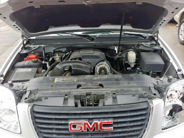 1GKS1AE02BR232364 - 2011 GMC YUKON SLE SILVER photo 7