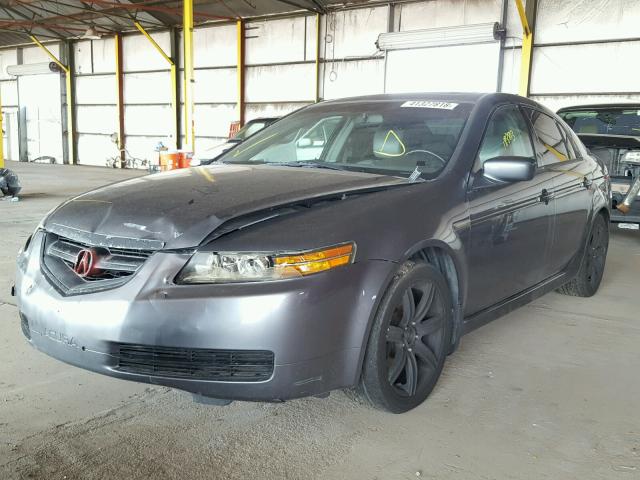 19UUA66205A034002 - 2005 ACURA TL GRAY photo 2