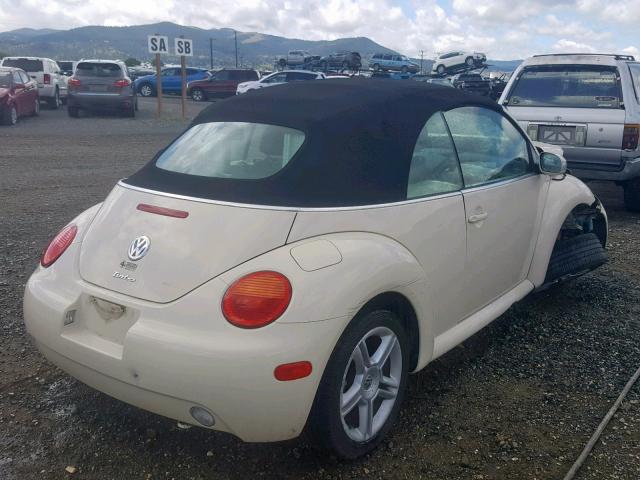 3VWCD31Y34M329542 - 2004 VOLKSWAGEN NEW BEETLE თაფლისფერი ფოტო 4