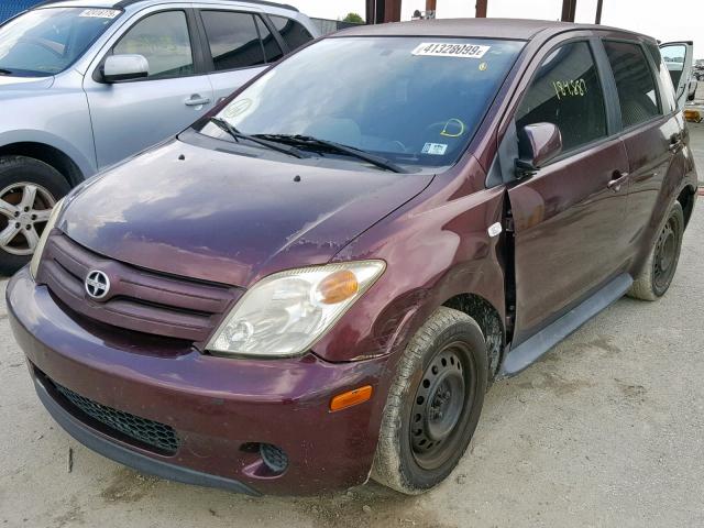 JTKKT624050084937 - 2005 TOYOTA SCION XA PURPLE photo 2