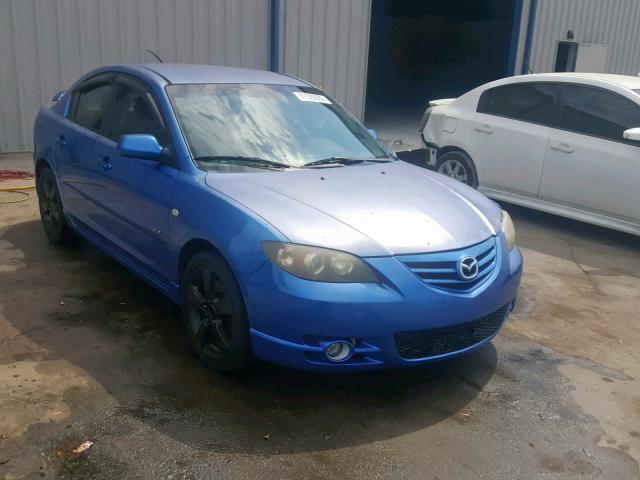 JM1BK323551233790 - 2005 MAZDA 3 S BLUE photo 1