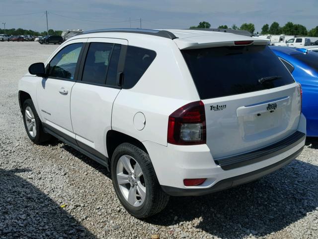 1C4NJCBB0ED893161 - 2014 JEEP COMPASS SP 白色 照片 3
