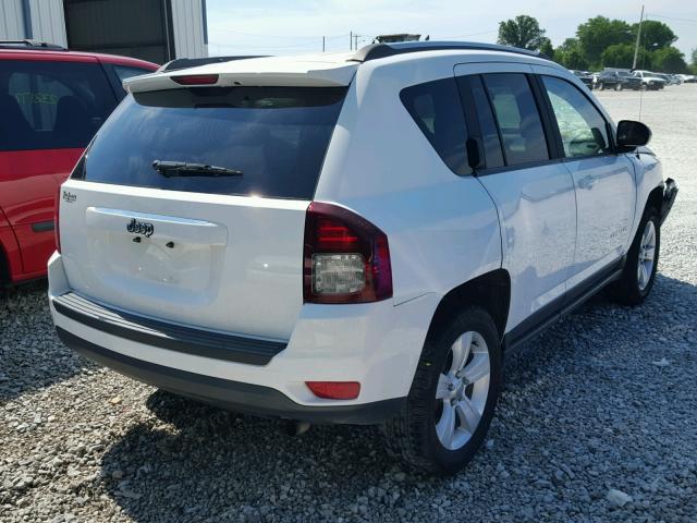 1C4NJCBB0ED893161 - 2014 JEEP COMPASS SP 白色 照片 4