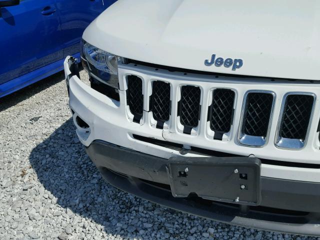 1C4NJCBB0ED893161 - 2014 JEEP COMPASS SP 白色 照片 9