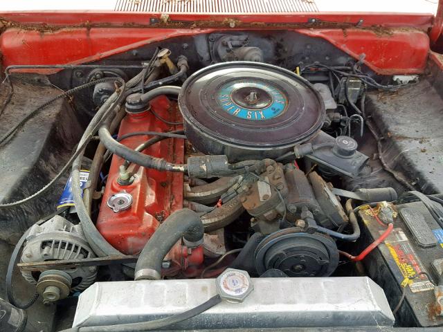 VL29C0B330381 - 1970 PLYMOUTH DUSTER RED photo 7