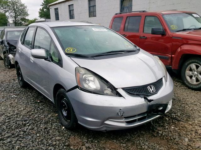 JHMGE8H37CS000887 - 2012 HONDA FIT SILVER photo 1