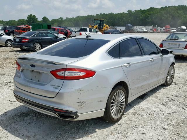 3FA6P0K93FR152550 - 2015 FORD FUSION TIT SILVER photo 4