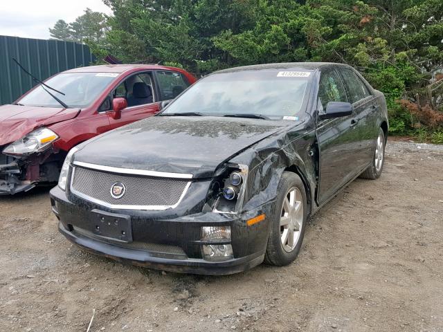 1G6DC67A270146150 - 2007 CADILLAC STS BLACK photo 2