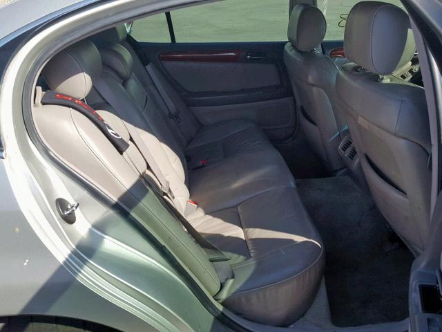 JT8BL69S620010749 - 2002 LEXUS GS 430 SILVER photo 6