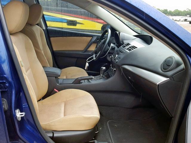 JM1BL1V77C1691909 - 2012 MAZDA 3 I BLUE photo 5