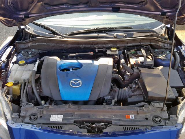 JM1BL1V77C1691909 - 2012 MAZDA 3 I BLUE photo 7