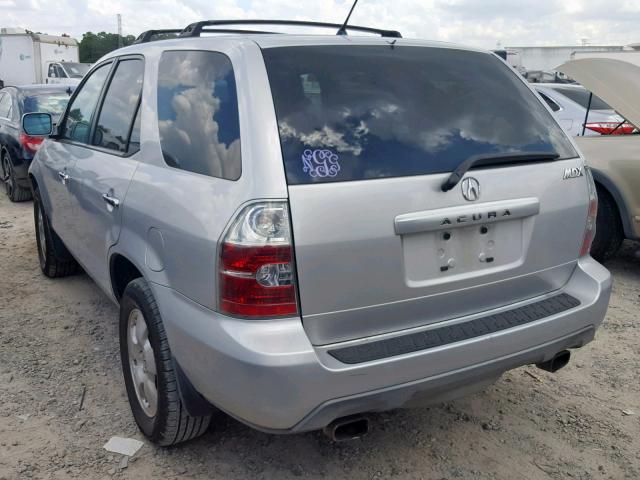 2HNYD18284H557995 - 2004 ACURA MDX SILVER photo 3