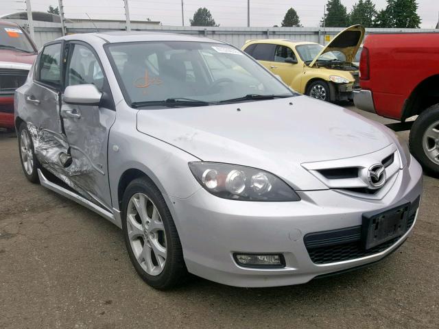 JM1BK343871686124 - 2007 MAZDA 3 HATCHBAC SILVER photo 1