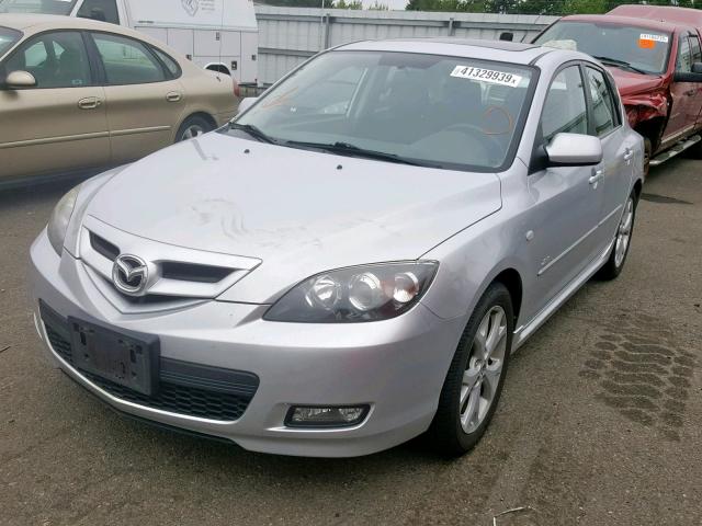 JM1BK343871686124 - 2007 MAZDA 3 HATCHBAC SILVER photo 2