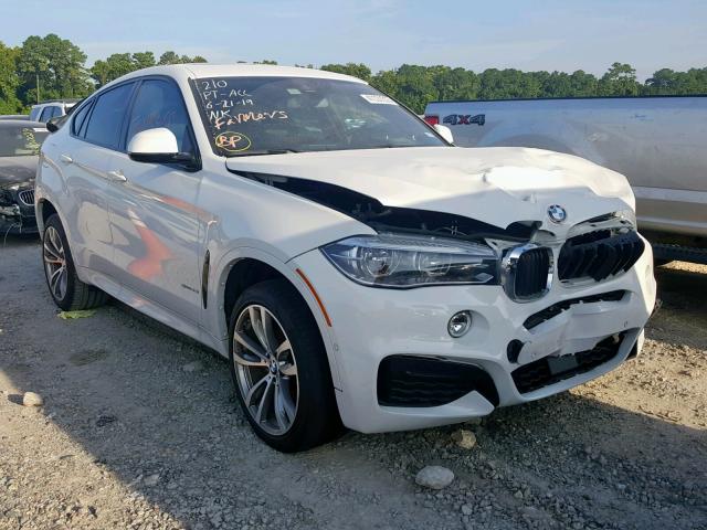 5UXKU0C55J0G69663 - 2018 BMW X6 SDRIVE3 WHITE photo 1