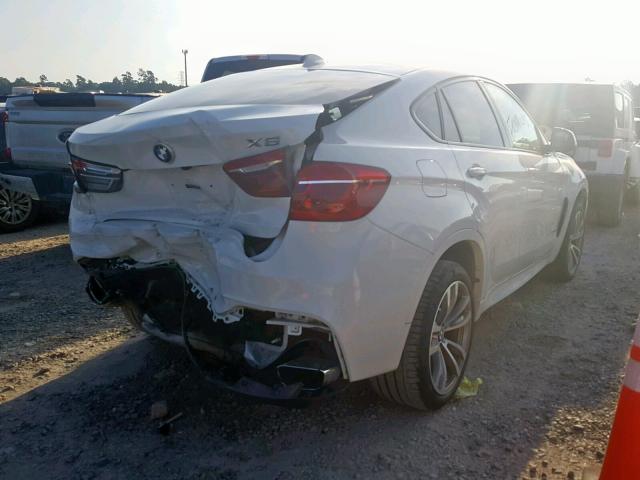 5UXKU0C55J0G69663 - 2018 BMW X6 SDRIVE3 WHITE photo 4