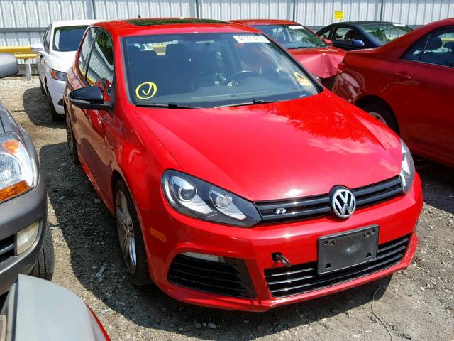 WVWRF7AJ8DW016245 - 2013 VOLKSWAGEN GOLF R RED photo 1