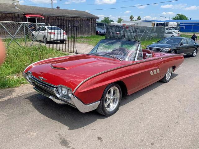 3Y83Z157170 - 1963 FORD T-BIRD RED photo 1