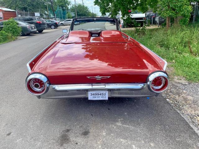 3Y83Z157170 - 1963 FORD T-BIRD RED photo 7