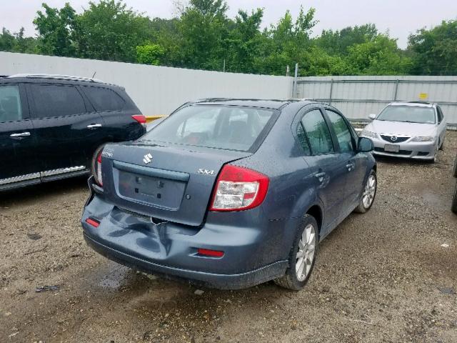 JS2YC415785108664 - 2008 SUZUKI SX4 CONVEN BLUE photo 4