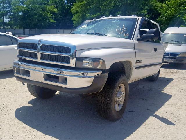 3B7KF2364XG108047 - 1999 DODGE RAM 2500 WHITE photo 2