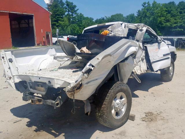 3B7KF2364XG108047 - 1999 DODGE RAM 2500 WHITE photo 4