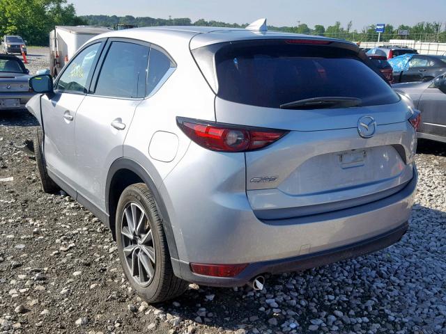 JM3KFADM9J0307394 - 2018 MAZDA CX-5 GRAND SILVER photo 3