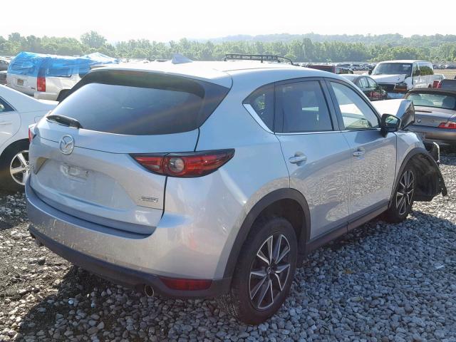 JM3KFADM9J0307394 - 2018 MAZDA CX-5 GRAND SILVER photo 4