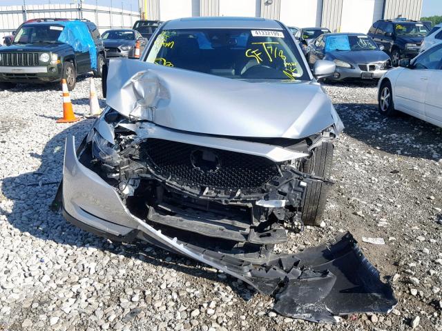 JM3KFADM9J0307394 - 2018 MAZDA CX-5 GRAND SILVER photo 7