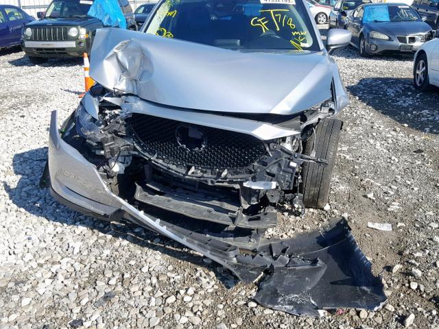 JM3KFADM9J0307394 - 2018 MAZDA CX-5 GRAND SILVER photo 9