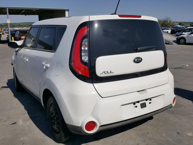 KNDJX3A58G7383313 - 2016 KIA SOUL ! WHITE photo 3