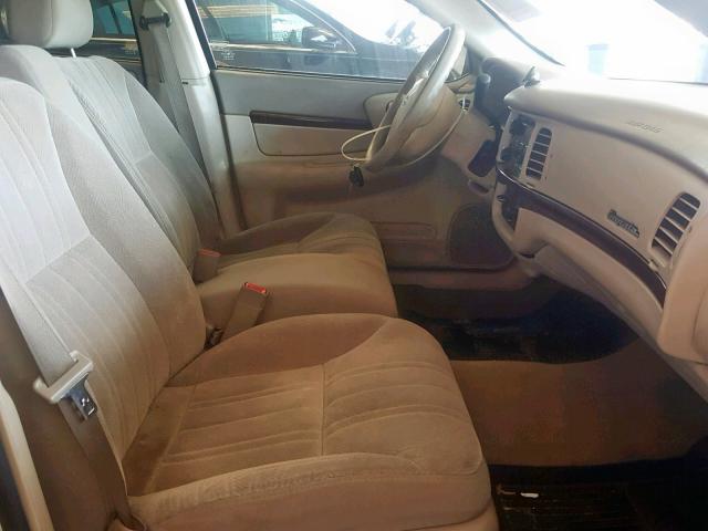 2G1WF52E859244032 - 2005 CHEVROLET IMPALA GOLD photo 5