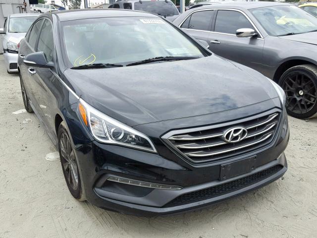 5NPE34AF2FH106324 - 2015 HYUNDAI SONATA SPO BLACK photo 1