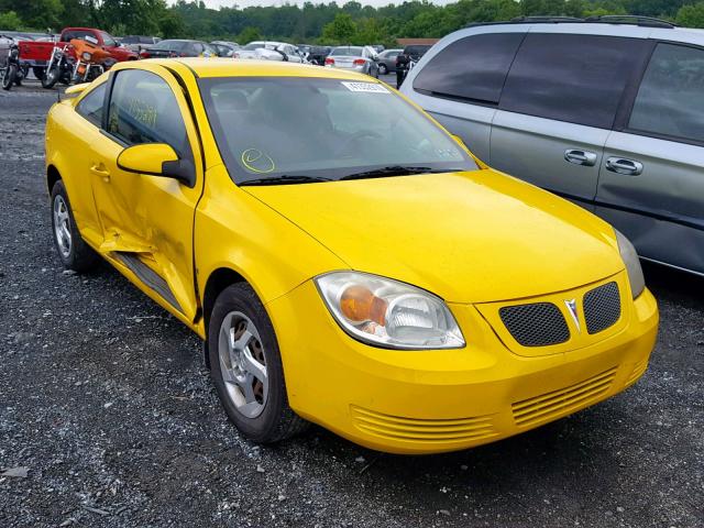 1G2AL18F087300168 - 2008 PONTIAC G5 YELLOW photo 1