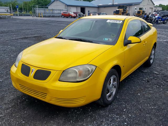 1G2AL18F087300168 - 2008 PONTIAC G5 YELLOW photo 2