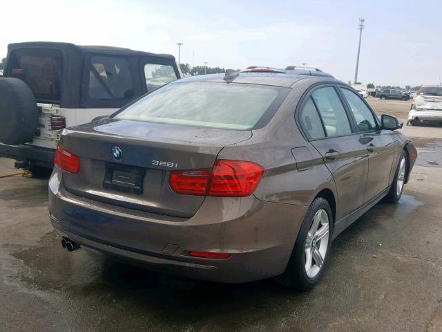 WBA3A5G57DNP23908 - 2013 BMW 328 I BROWN photo 4