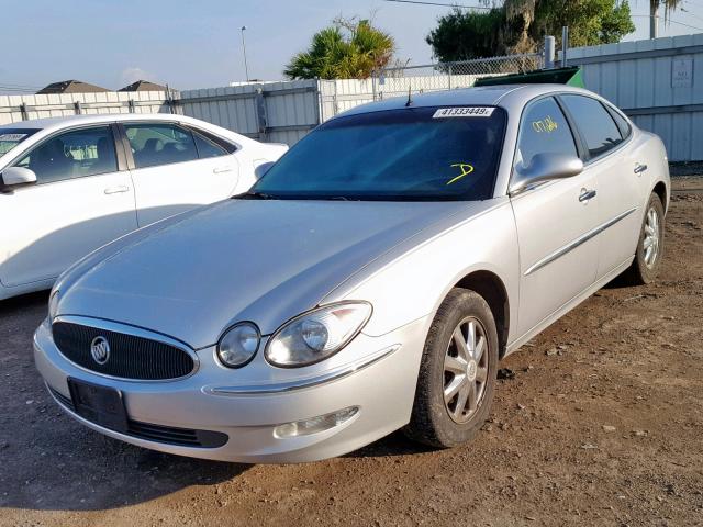 2G4WD562051247272 - 2005 BUICK LACROSSE C SILVER photo 2