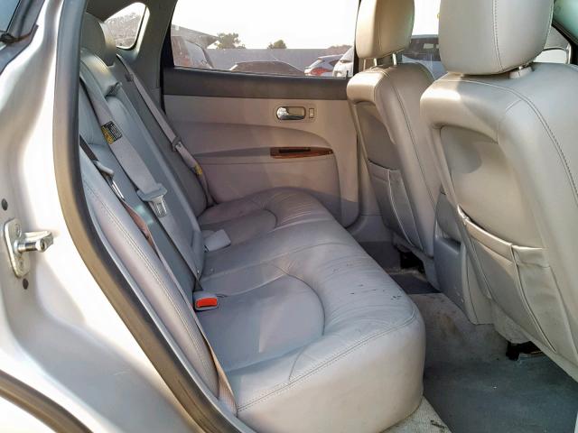 2G4WD562051247272 - 2005 BUICK LACROSSE C SILVER photo 6