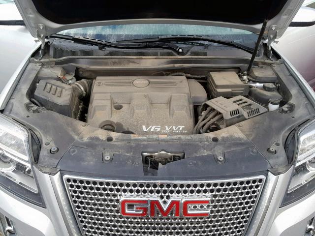 2GKFLZE37F6247643 - 2015 GMC TERRAIN DE GRAY photo 7