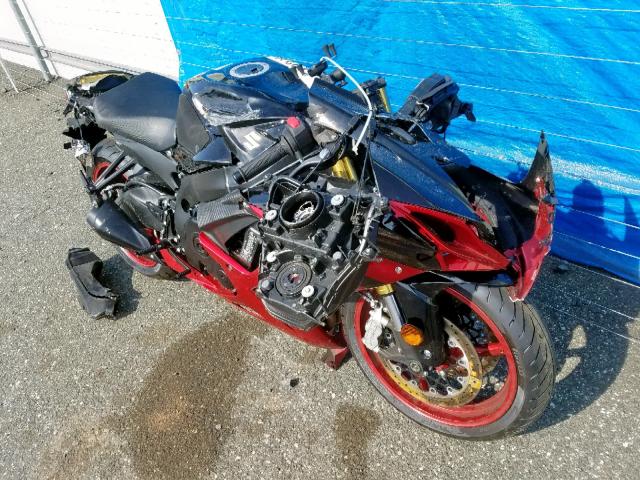 JS1GR7MA9J2100436 - 2018 SUZUKI GSX-R750 RED photo 1