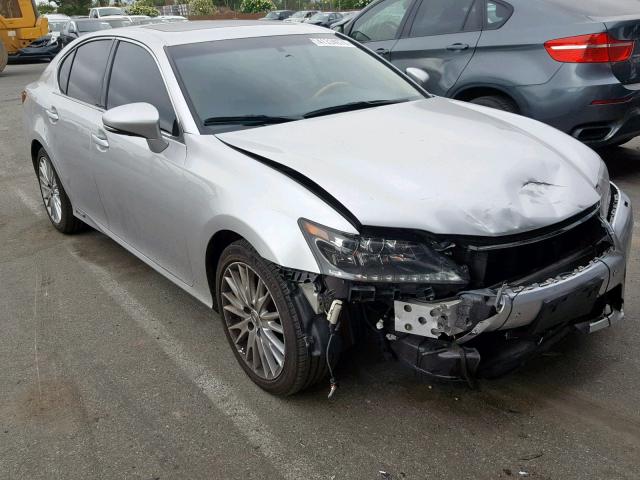 JTHBS1BL1D5003772 - 2013 LEXUS GS 450H SILVER photo 1