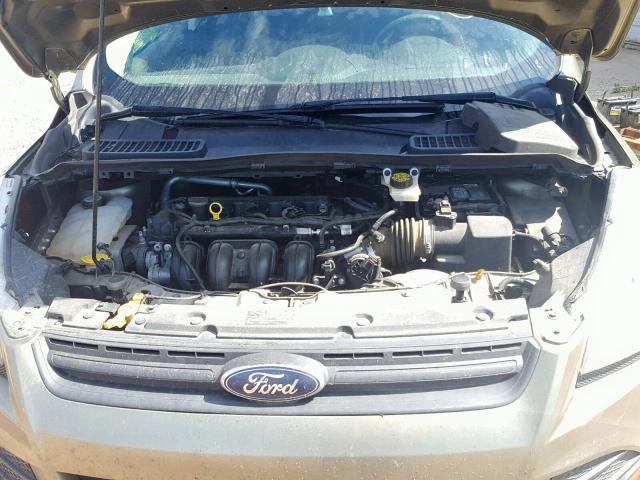 1FMCU0F78DUA21212 - 2013 FORD ESCAPE S GREEN photo 7