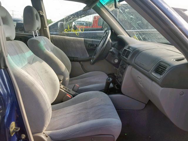 JF1SF65572H747362 - 2002 SUBARU FORESTER S Mavi foto 5