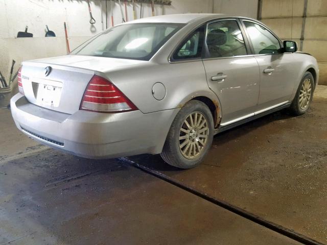 1MEFM42136G614275 - 2006 MERCURY MONTEGO PR ვერცხლისფერი ფოტო 4