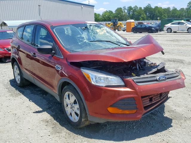 1FMCU0F79FUA73726 - 2015 FORD ESCAPE S BURGUNDY photo 1