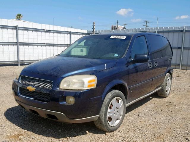 1GNDU23137D158476 - 2007 CHEVROLET UPLANDER L BLUE photo 2